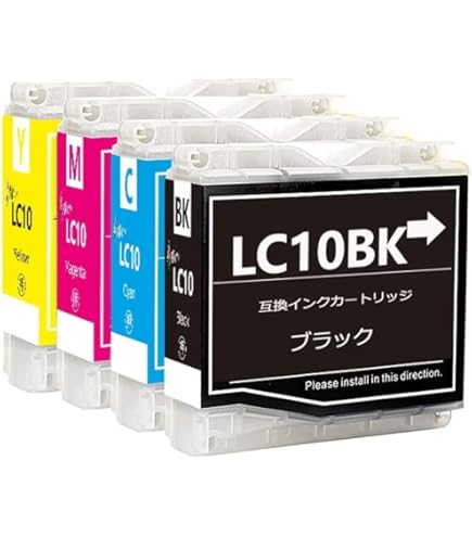 Amazon.co.jp: 【pomme】 LC10BK ブラック 染料 単品 ブラザー対応